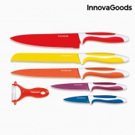 InnovaGoods Kerámia Kés és Hámozó Készlet (6 darab)